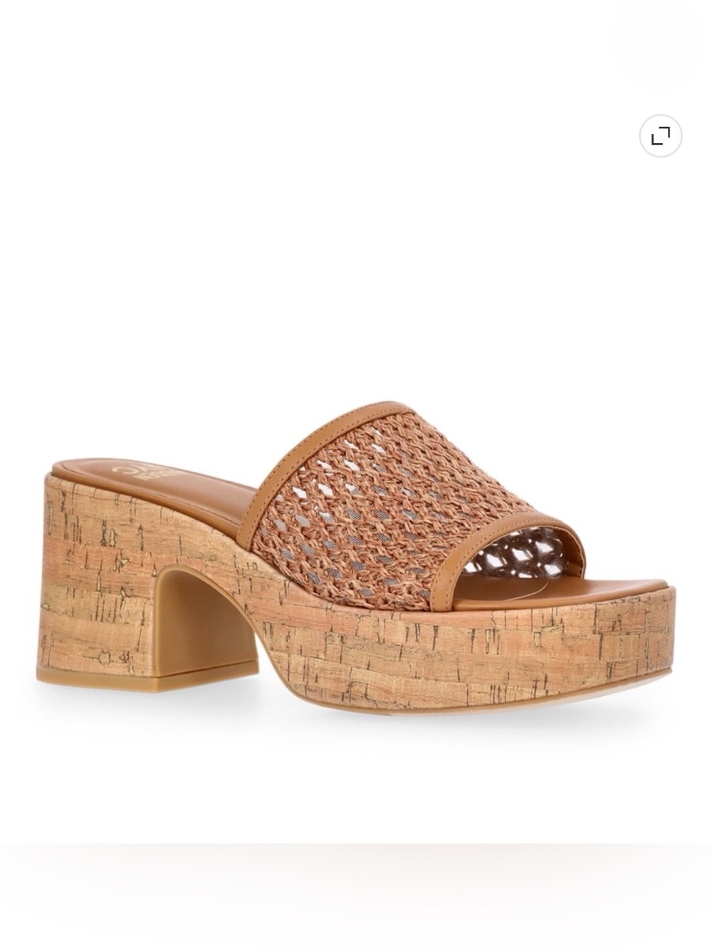 Madden NYC Women’s Cork Platform Heels